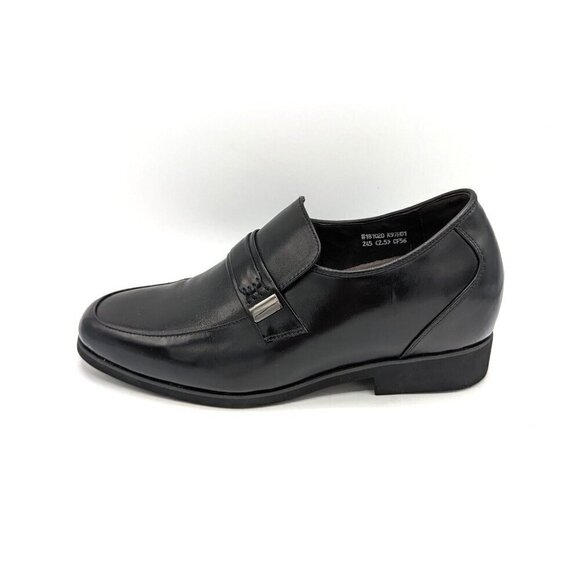 Chamaripa ELEVATOR SHOES Height Increasing Men's Dress Shoes Size 7 (38) Loafer - Picture 2 of 8